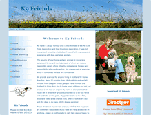Tablet Screenshot of k9friends.co.uk